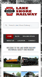 Mobile Screenshot of lakeshorerailway.com
